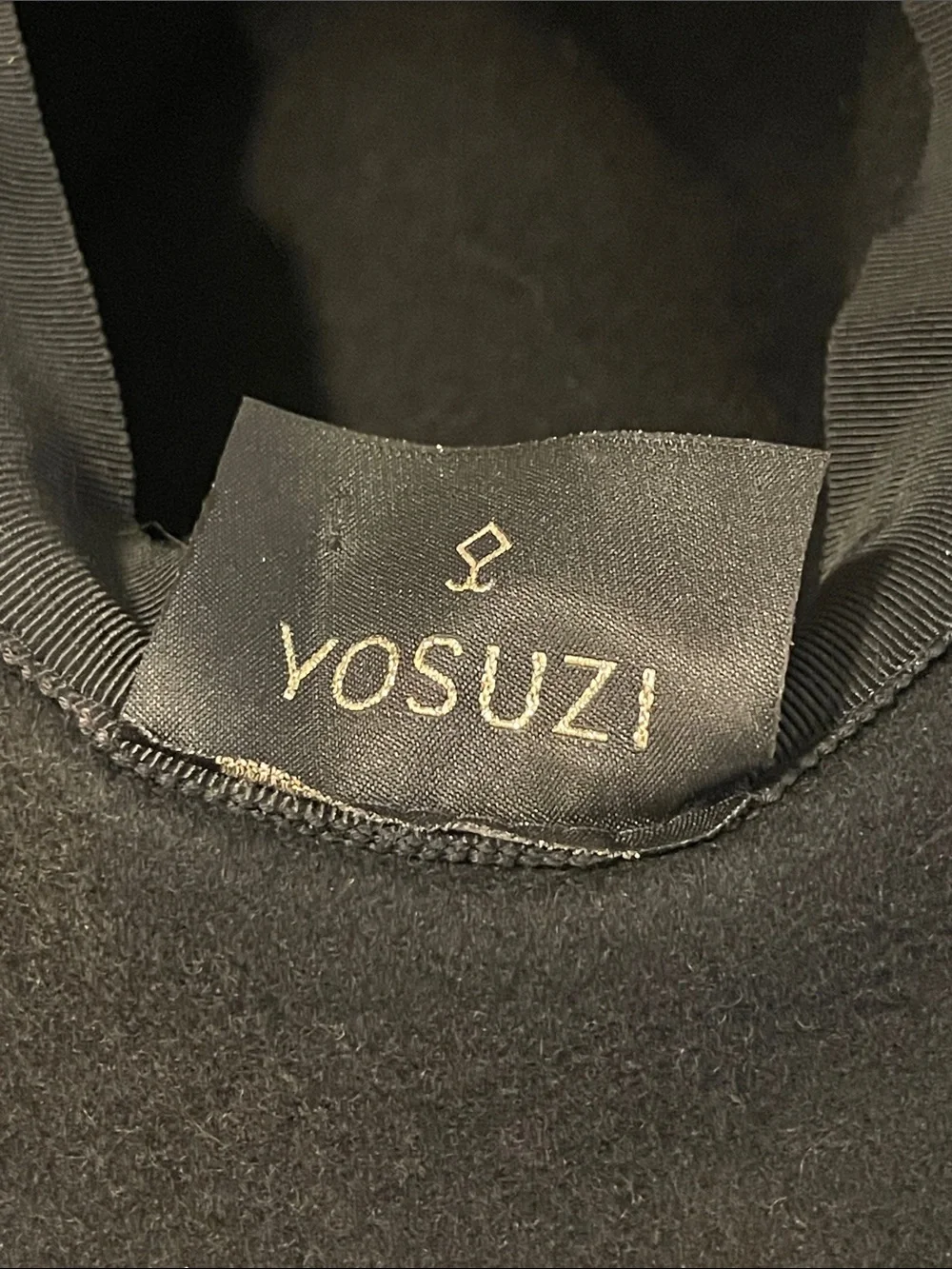 YOSUZI wide brim felted wool hat